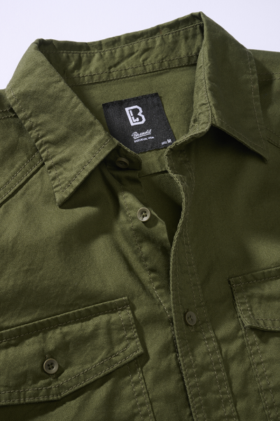 Brandit Flanellshirt hemd, oliv