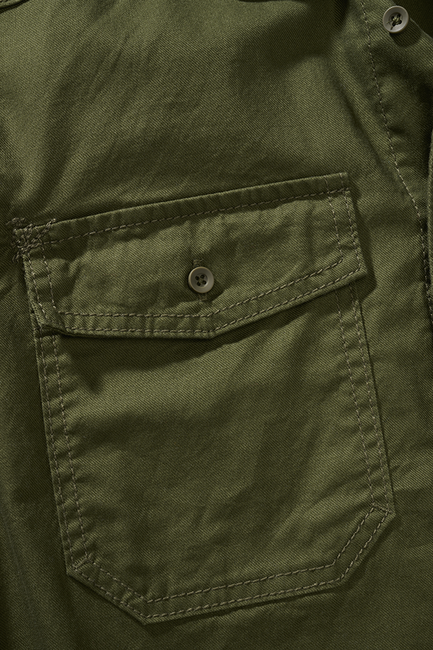 Brandit Flanellshirt hemd, oliv