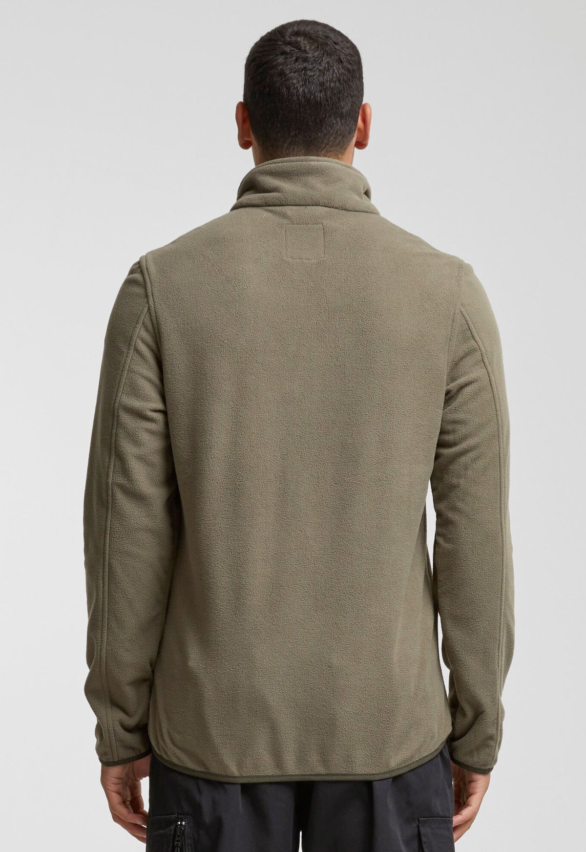 Brandit Fleece Troyer bunda, olivová