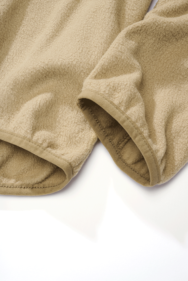 Brandit Fleece Troyer bunda, camel