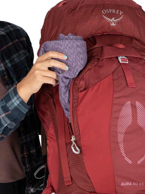 OSPREY Aura Ag 65, berry sorbet red