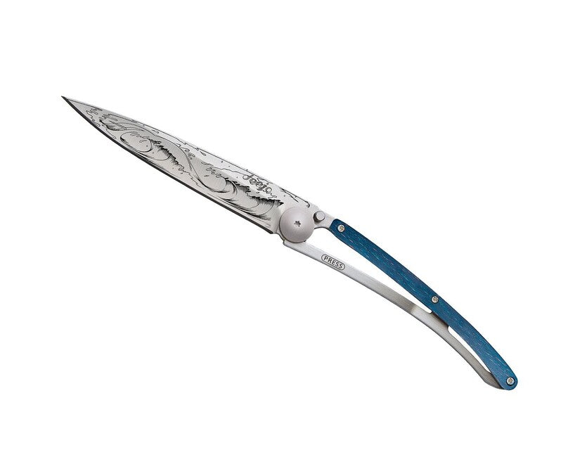 Deejo Tattoo Klappmesser Buche Wave
