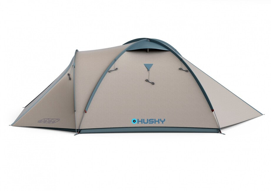 Husky Bizon 3 Classic Familienzelt für 3 Personen, light grey