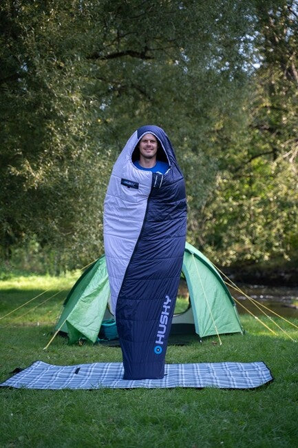 HUSKY Enemy Synthetik Drei-Jahreszeiten-Schlafsack -12, blau