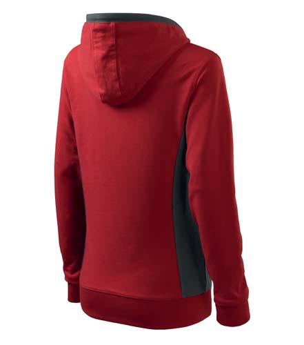 Malfini Damen- Sweatshirt Kangaroo 280g/m2, rot