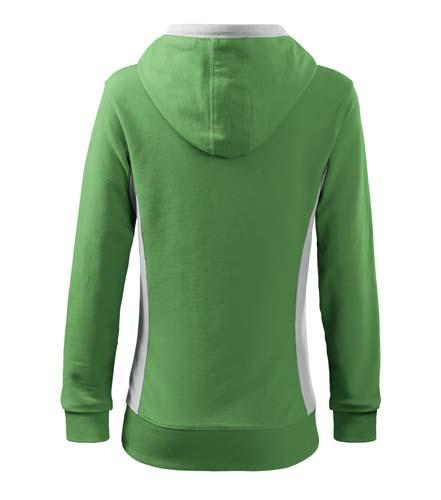 Malfini Damen- Sweatshirt Kangaroo 280g/m2, grün