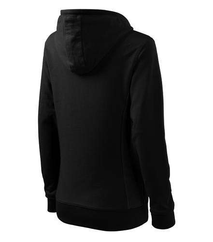 Malfini Damen- Sweatshirt Kangaroo 280g/m2, schwarz
