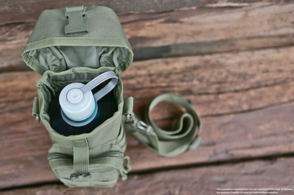 Brandit MOLLE Flaschenhalter mit tasche II, khaki
