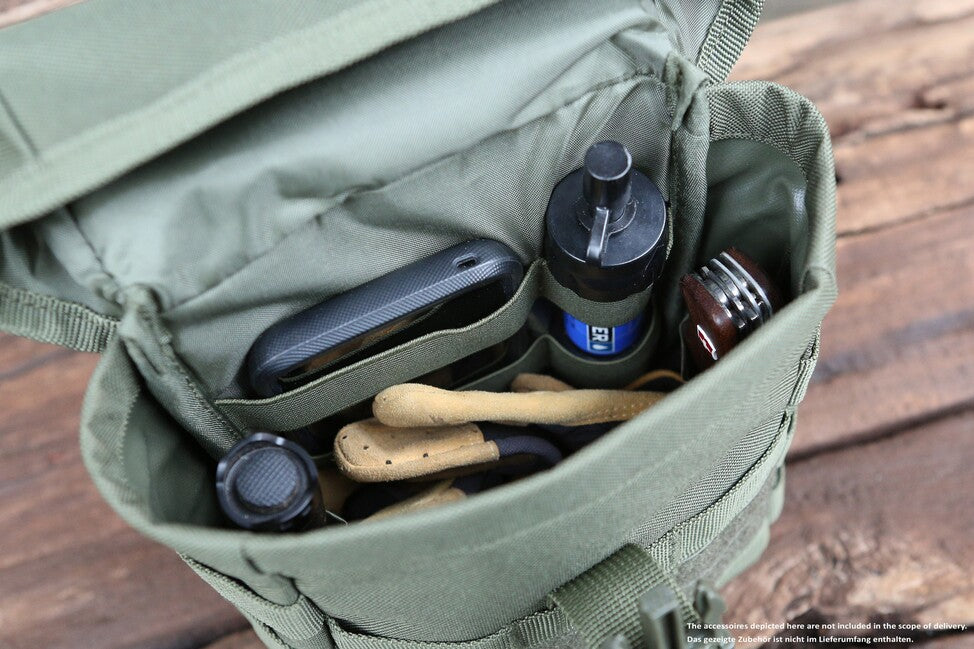 Brandit MOLLE-tasche Fire, darkcamo