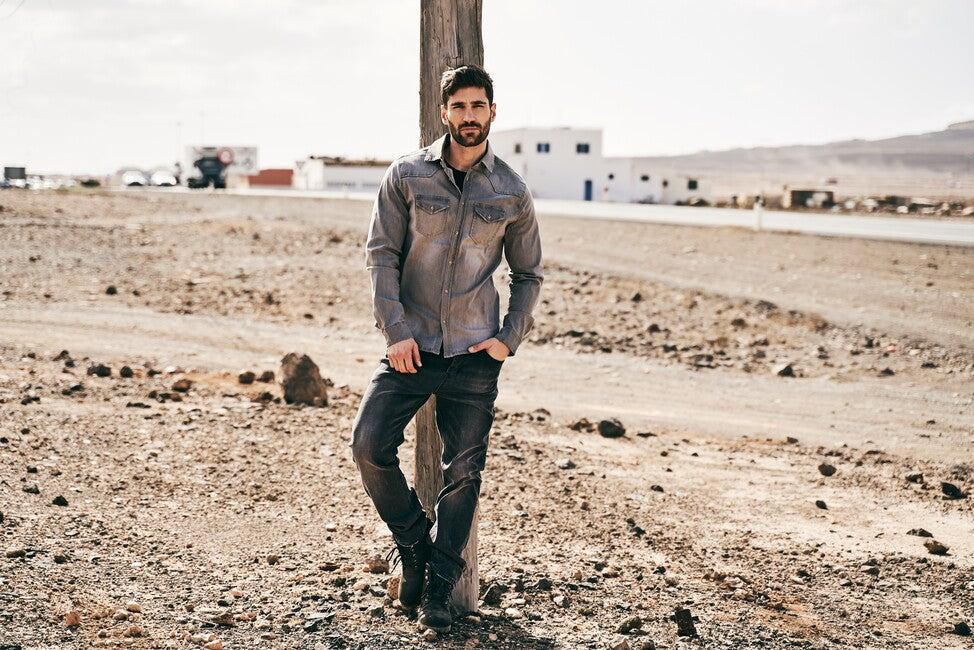 Brandit Riley Jeanshemd, blau