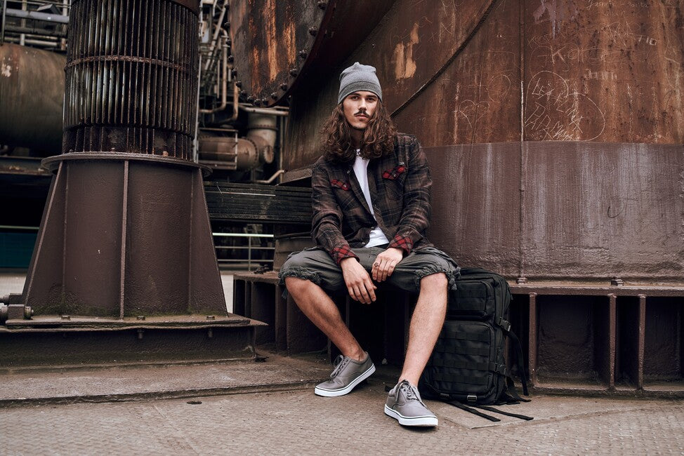 Brandit Duncan hemd, braun-schwarz