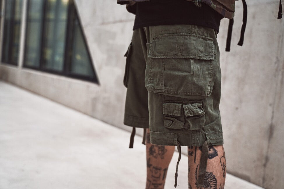 Brandit Savage Vintage Shorts, oliv