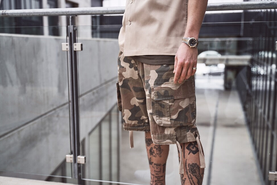 Brandit Urban Legend shorts, light woodland