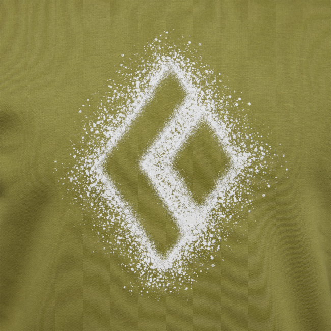 Black Diamond Chalked Up 2.0 herren-kapuzenpullover, Camp green