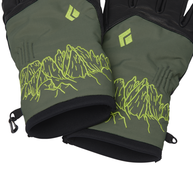 Black Diamond Legend Lederhandschuhe - John Jackson Edition, schwarz-tundra