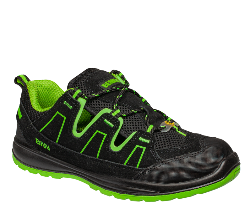 Bennon Alegro S1P ESD Work Boots, Green