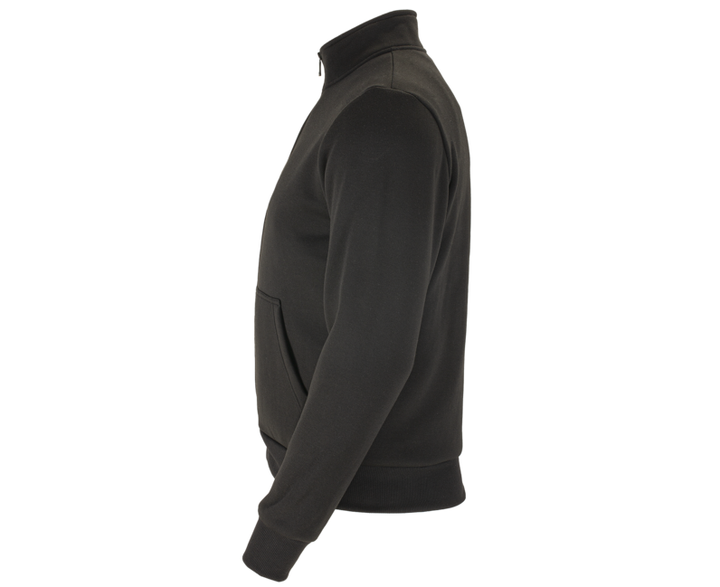 BENNON Sweatshirt na zips ADAMOS, schwarz