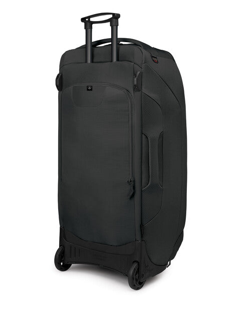 OSPREY Shuttle 130 reisetasche auf rollen, schwarz