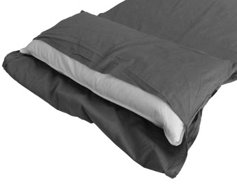 Origin Outdoors rechteckig Baumwolle Schlafsack anthrazit
