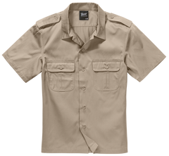 Brandit US Kurzarmhemd, beige