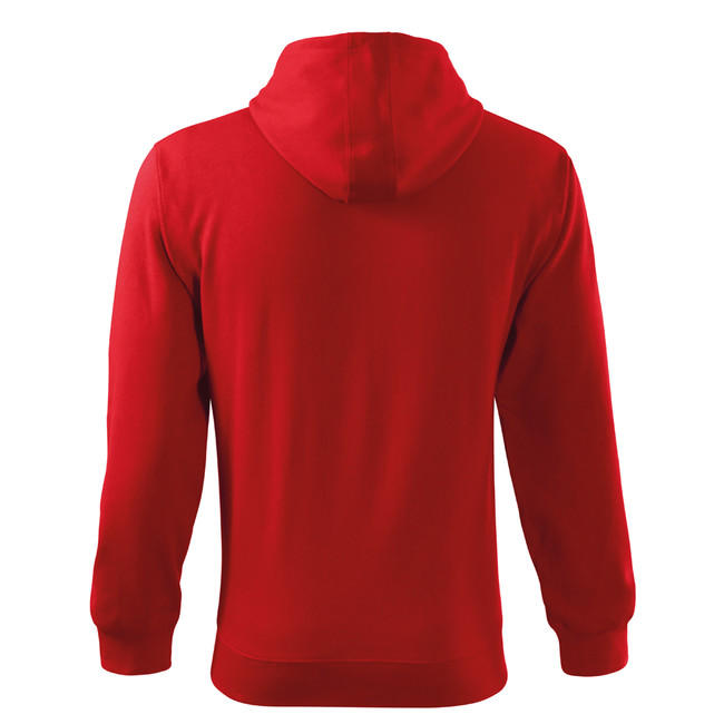 Malfini Herren-Sweatshirt Trendy Zipper 300g/m2, rot