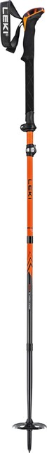 LEKI Sherpa FX Carbon Strong Trekkingstöcke, orange-denimblau, 120 - 140 cm