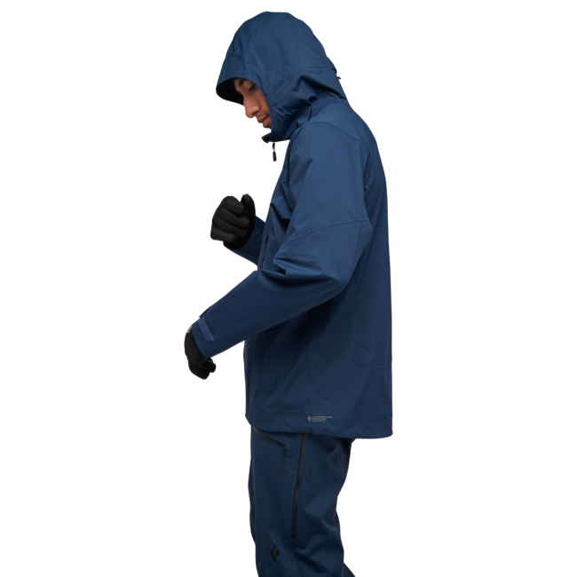Black Diamond Recon Lt Stretch Shell herren-skijacke, indigo