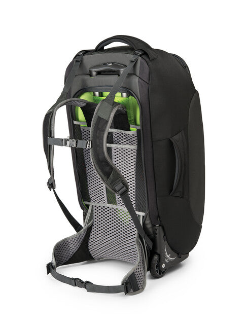 OSPREY Sojourn 80 reisetasche auf rollen schwarz