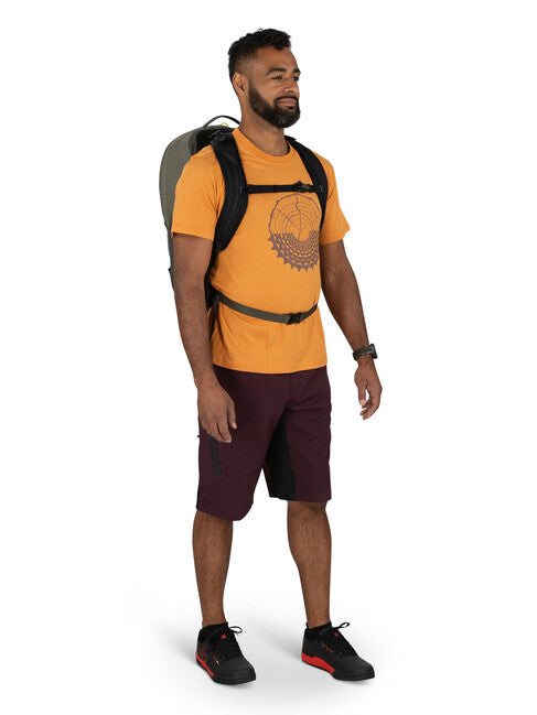 OSPREY Radial stadtrucksack, earl grey/rhino grey