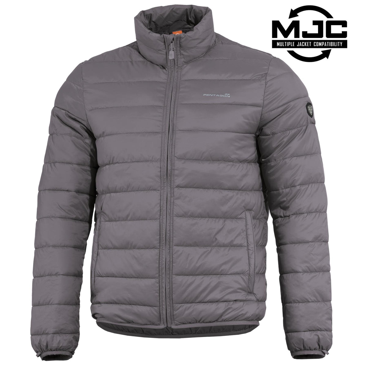 Pentagon Nucleus Herren-Übergangsjacke, cinder grey