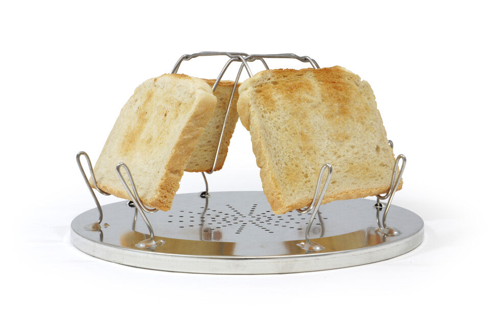 Origin Outdoors Edelstahl Campingkocher mit Toaster