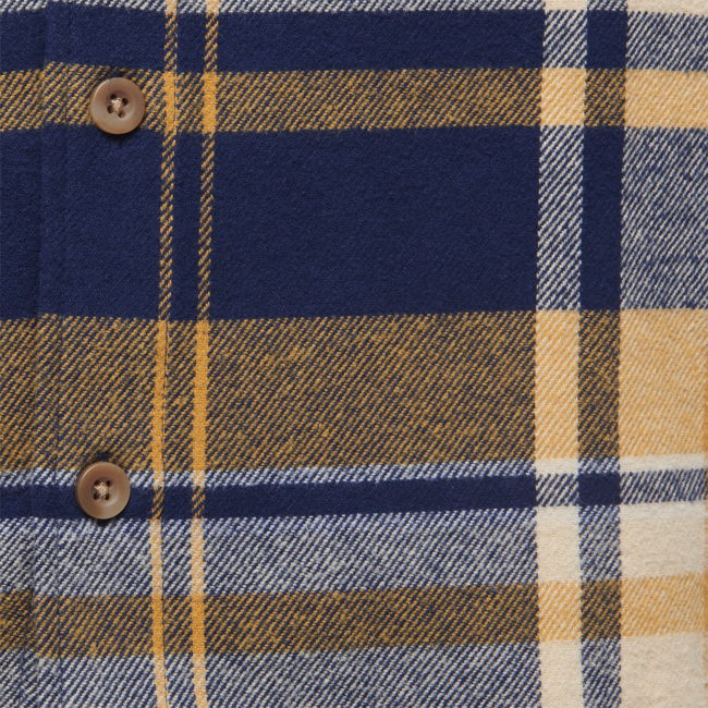 Black Diamond Project Flanellhemd herren indigo-gold kariert