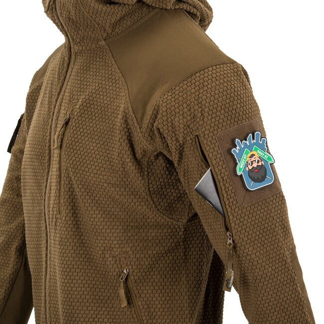 Helikon-Tex Alpha Hoodie Fleece- Jacke, schwarz
