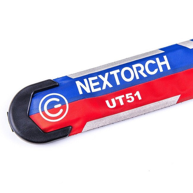 NexTorch® UT51 L blinkendes sicherheitsband rot-blau