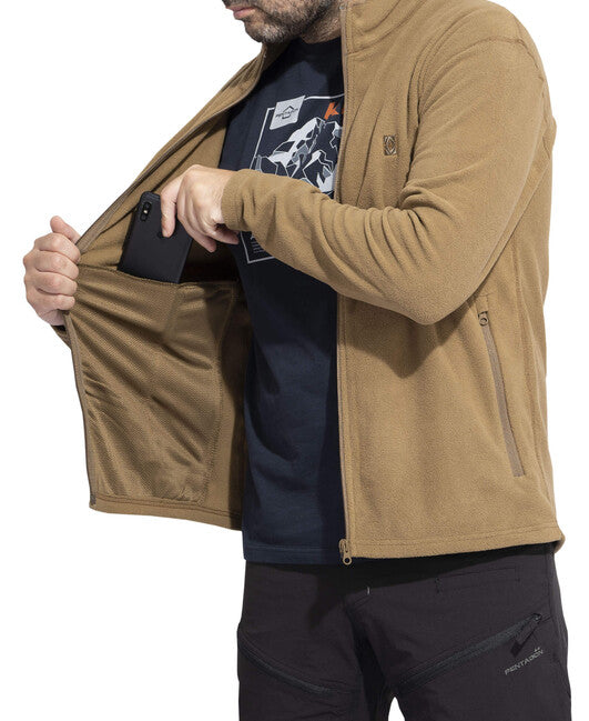 Pentagon ELK Φούτερ Fleece με Φερμουάρ, Coyote