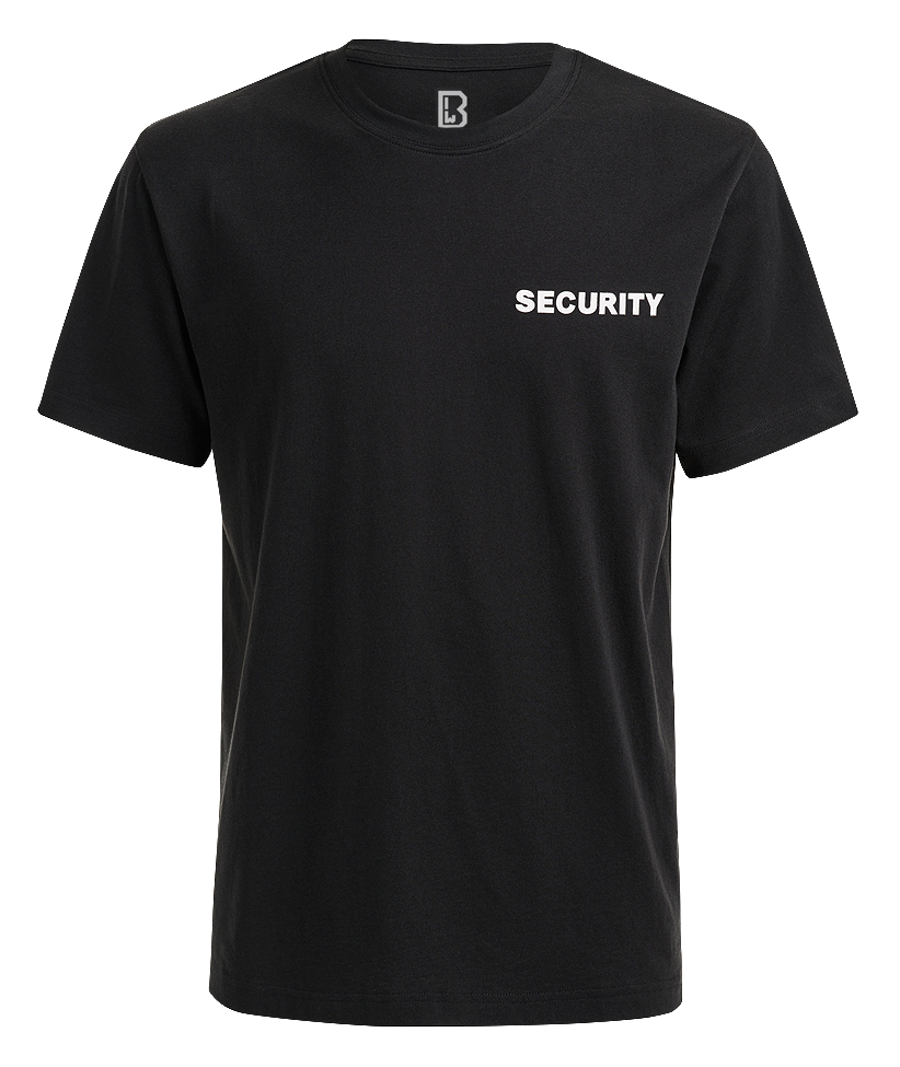 Brandit Security tričko, čierna