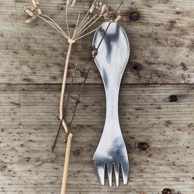Light My Fire Spork 3 in 1 multifunktionales edelstahlbesteck