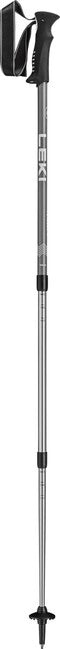 LEKI Voyager Trekking Poles, Silver Grey-White, 110-145 cm