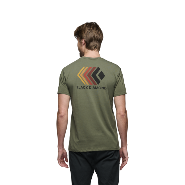 Black Diamond Faded herren kurzarm-T-shirt, tundra