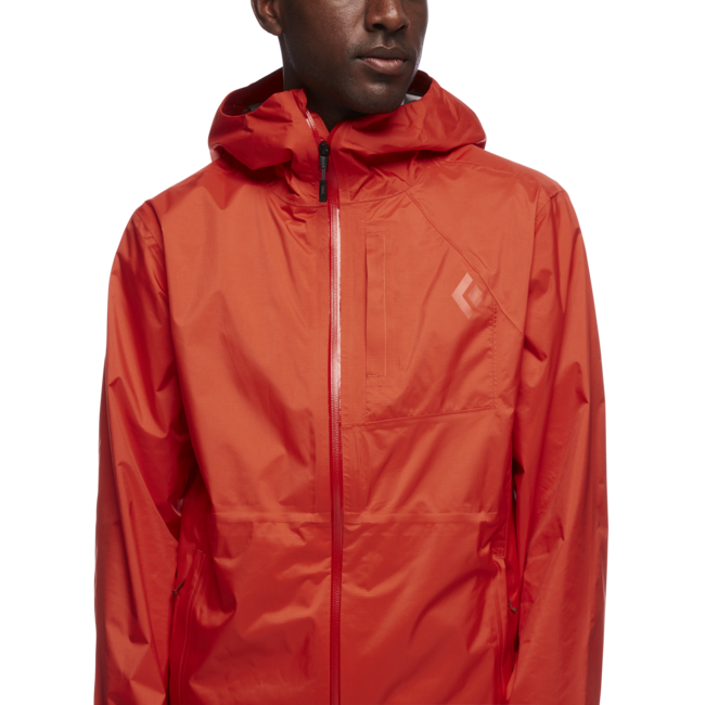 Black Diamond Men's Treeline Rain Shell, octane