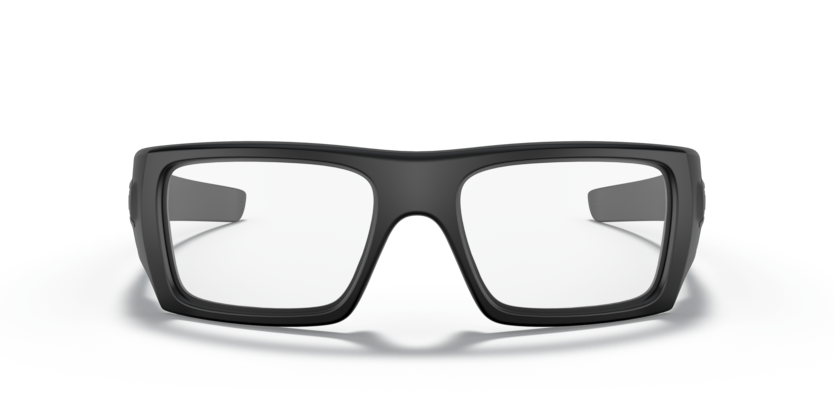 Oakley Det Cord Ballistische Brille mit klarer Linse, matt schwarz