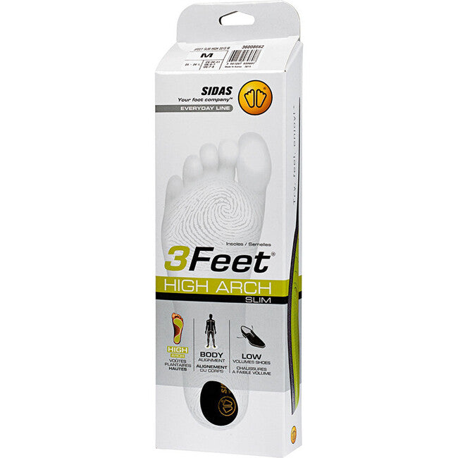 Sidas 3Feet Slim High einlegesohlen mit unterstützung