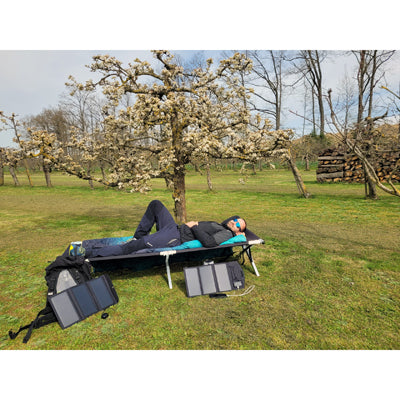 BasicNature Offroad Solar-Ladegerät 18 V / 21 W
