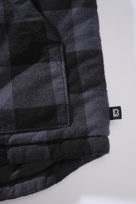 Brandit Lumber-Weste, schwarz/grau