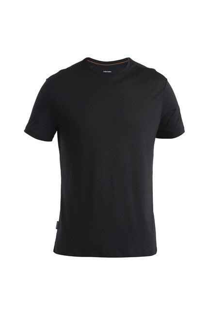Icebreaker 125 Cool Lite Sphere III herren merino kurzarm T-shirt, schwarz