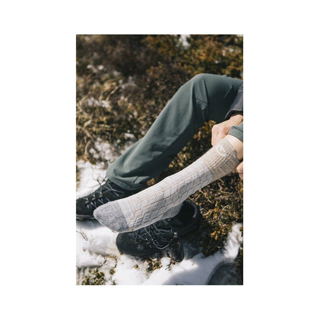 Therm-ic Wandersocken für Frauen beige/grau