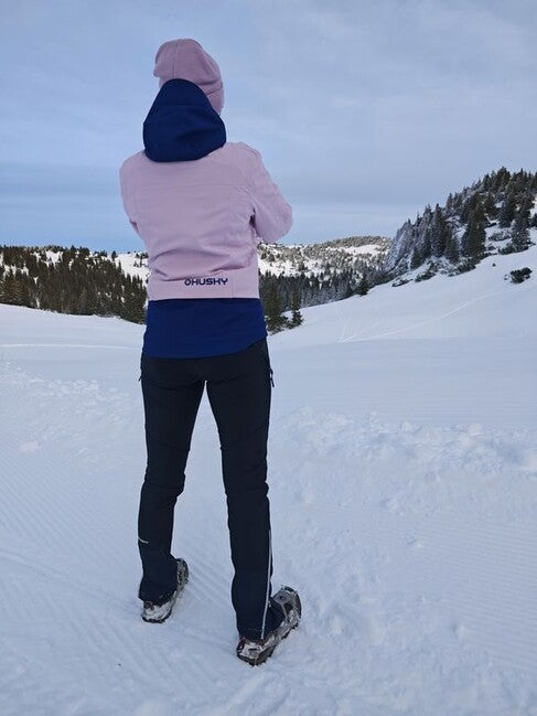 HUSKY Gambi damen Skijacke, rosa/blau