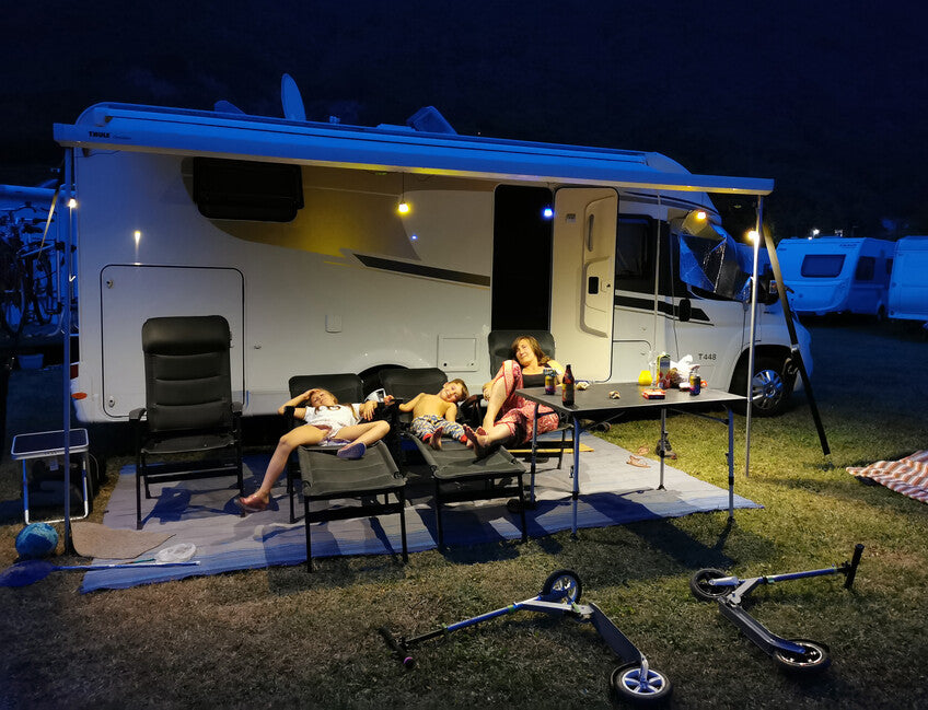 Origin Outdoors Anschließbare Connectable LED-Lampe 200 Lumen warmweiß blau