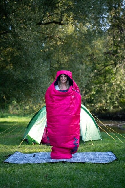 HUSKY Ladies Majesty -10 Synthetik Drei-Jahreszeiten-Schlafsack, rosa