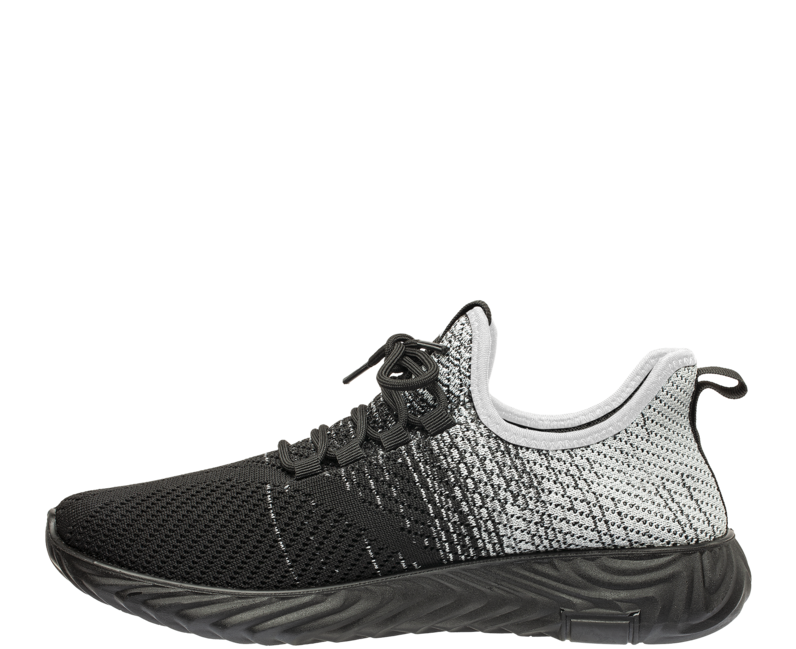 BENNON NEXO Low Turnschuhe, schwarz/grau